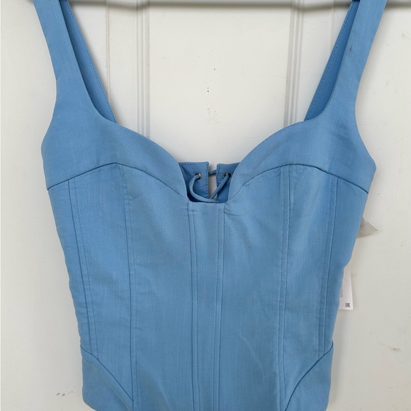 NEW Zara Corset Top
Zara baby blue size medium - Picture 3 of 5